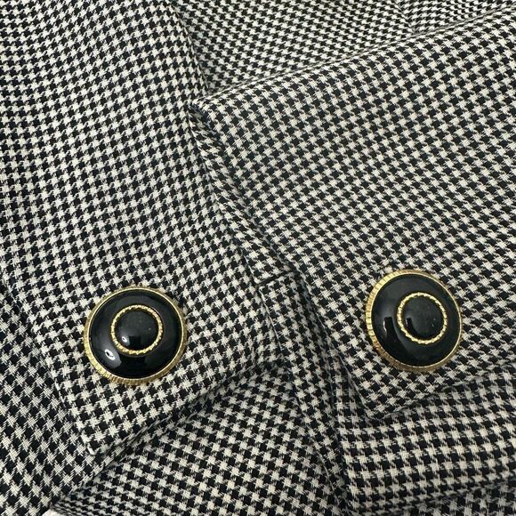 GIANNI VERSACE Couture Made In Italy 2 Pc Blazer & Skirt Set Wool Silk Vintage - Picture 10 of 16